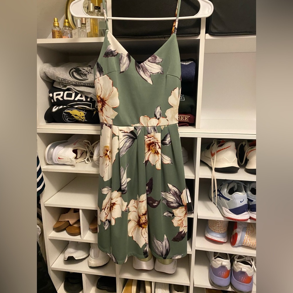 Monteau floral dress